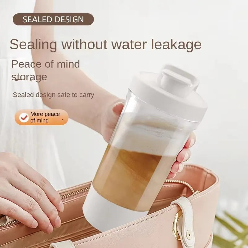 Automatisk shaker-mugg för protein & dryck – Bärbar
