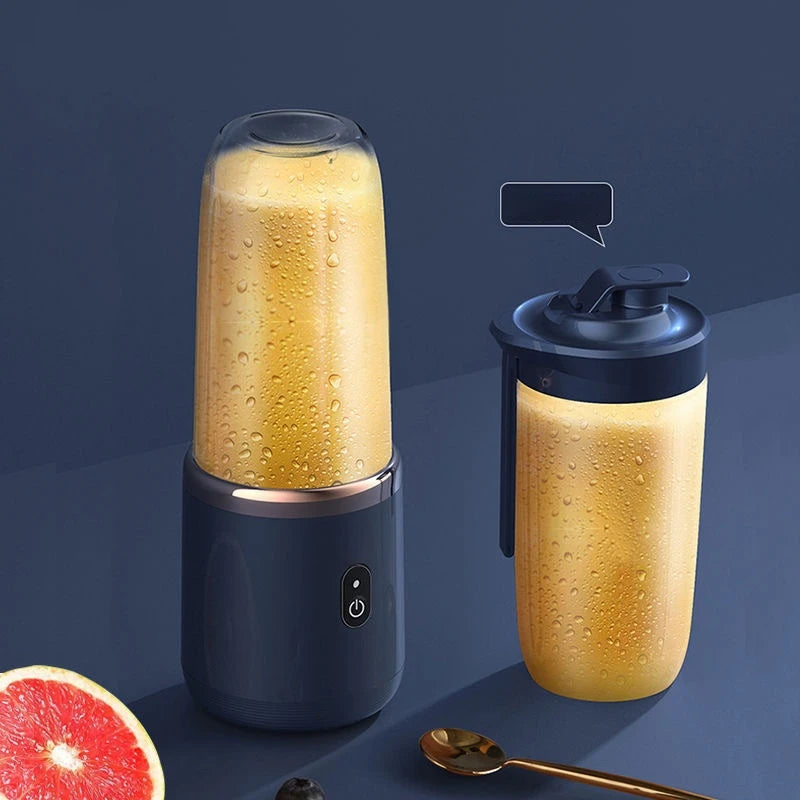 Bärbar blender med 6 blad – Mixa juice och smoothies