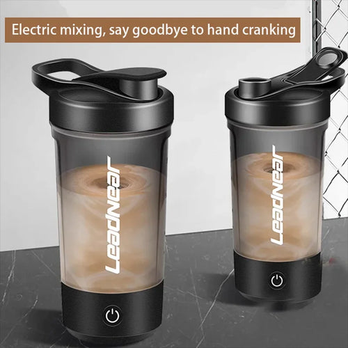 Automatisk shaker-mugg för protein & dryck – Bärbar