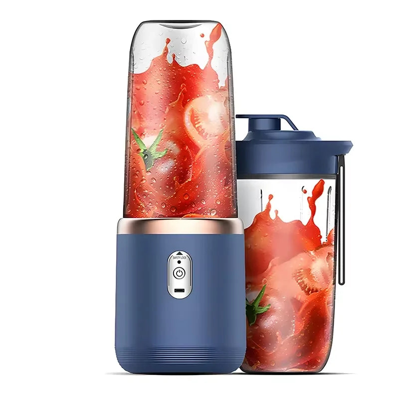 Bärbar blender med 6 blad – Mixa juice och smoothies