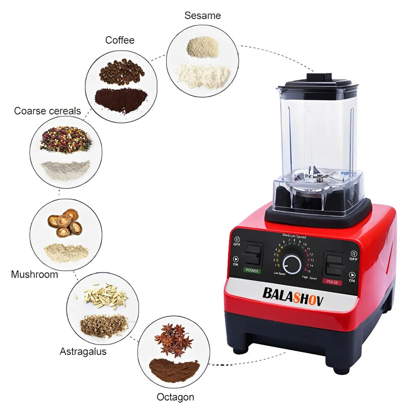 Kraftfull 2000W Blender – Professionell matberedare