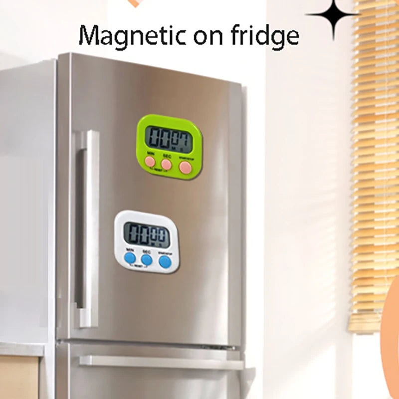 Digital Kökstimer med Magnet & stöd - För Perfekt Matlagning